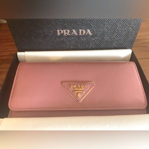 Authentic Prada Soft Leather Wallet
